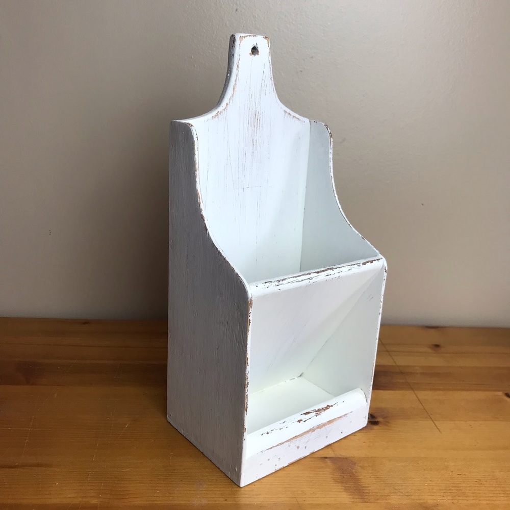 Rustic Shabby Chic Mail Letter Holder